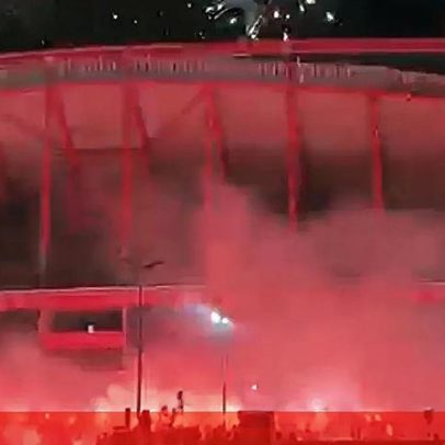 Pirotecnia na Luz marca celebração de 122 anos do Benfica à meia-noite