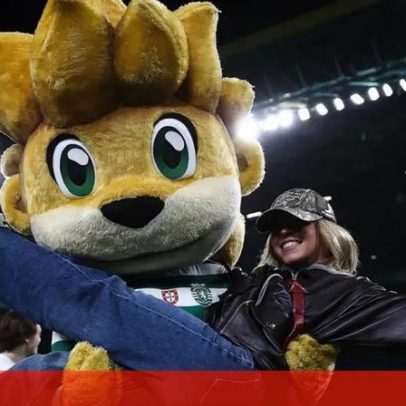 Sporting divulga mais imagens de Sydney Sweeney em Alvalade