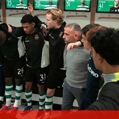 Bastidores do Sporting-Estoril destacam discurso de Hjulmand