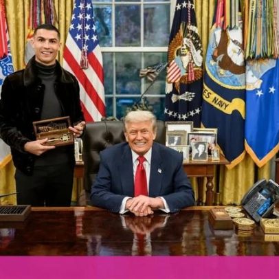 Trump manda mensagem a Cristiano Ronaldo: precisa dele já na América