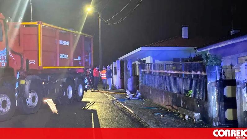Seis feridos em incêndio habitacional em Maceda