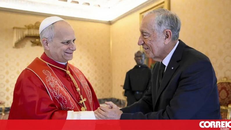 Marcelo reuniu-se a sós com o Papa Leão XIV durante 25 minutos