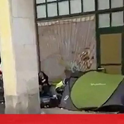 Bebé nasce em tenda de sem-abrigo no Martim Moniz