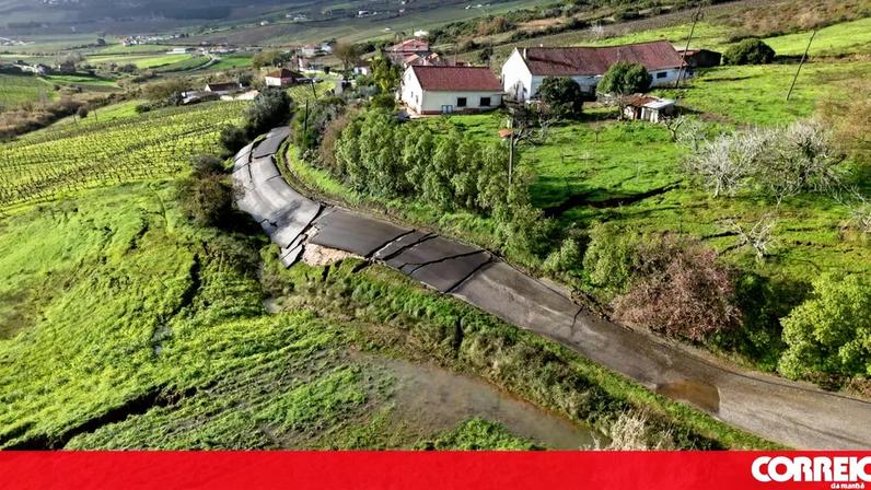 Arruda dos Vinhos é um dos concelhos com mais estradas colapsadas