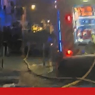 Incêndio atinge Galeria Zé dos Bois, Bairro Alto, Lisboa