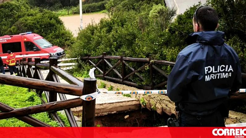 Homem engolido por cratera aberta no chão no Algarve