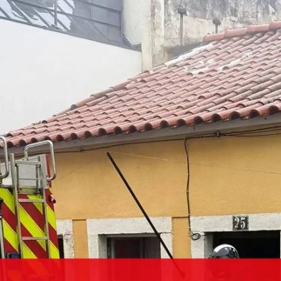 Incêndio deflagra numa habitação em Lisboa