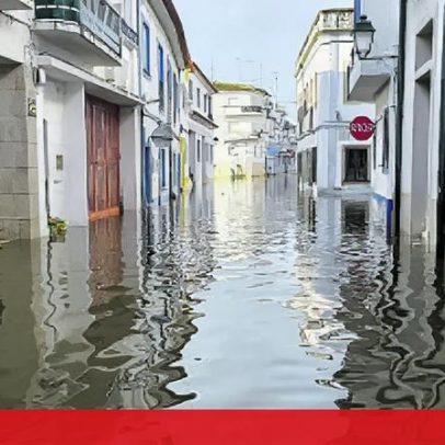 Chuva forte mantém Norte e Centro sob aviso laranja