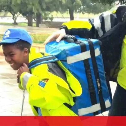 Menino de nove anos salva a vida da mãe ao pedir ajuda ao INEM