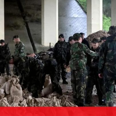Inundação rompe dique em Coimbra e encerra a A1 com evacuações