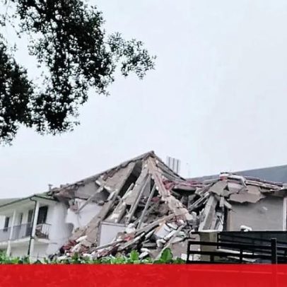 Deslizamento na A7 faz habitação ruir em Arco de Baúlhe