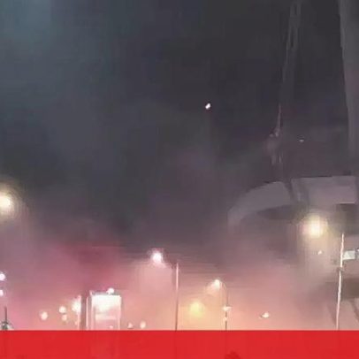 Adeptos do Sporting e Benfica confrontam-se antes de jogo de futsal