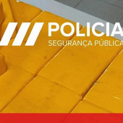 PSP trava transação de 41 quilos de cocaína