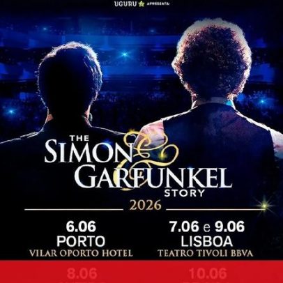 A História de Simon & Garfunkel em digressão por Portugal