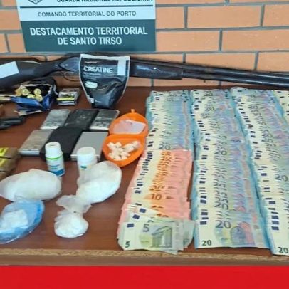 GNR desmantela rede de tráfico de droga em Santo Tirso