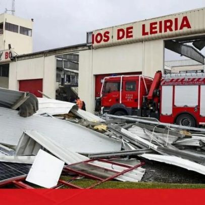 Bombeira atropelada em Leiria a caminho do quartel; condutor fugiu