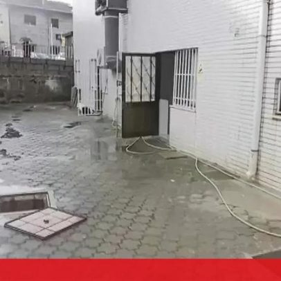 Chuva intensa provoca inundação em habitação em Penafiel