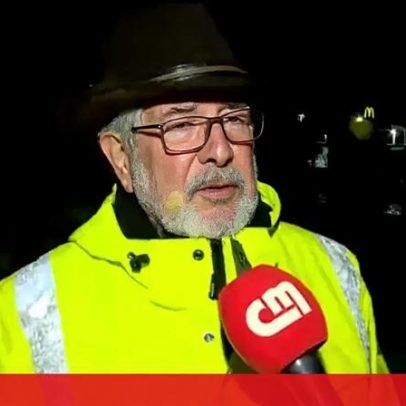 Isaltino Morais comenta enchente em Oeiras após fortes chuvas