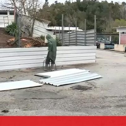Escola secundária em Leiria permanece encerrada por mau tempo