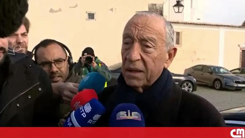 Marcelo Rebelo de Sousa esteve em Alcácer do Sal para perceber efeitos do mau tempo