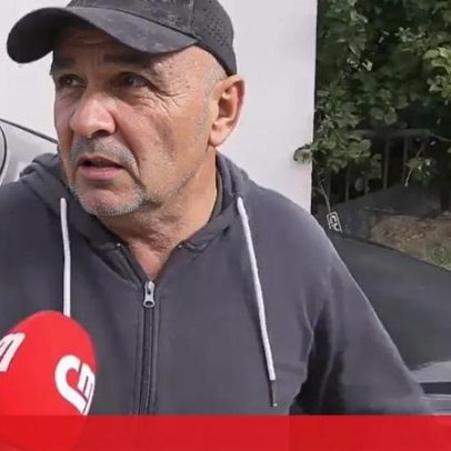 José foge ao ver habitação vizinha a ruir