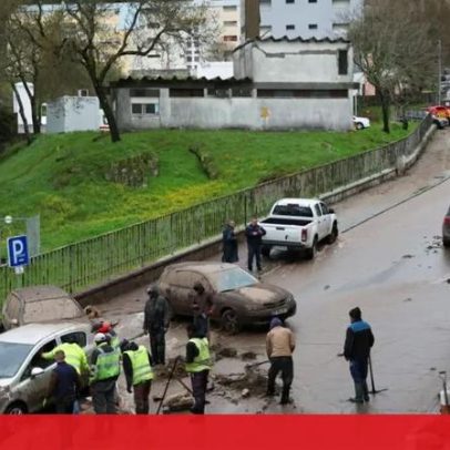Mau tempo deixa Portalegre coberta de lama