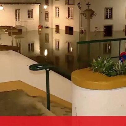 Constância permanece estável, metade da vila submersa