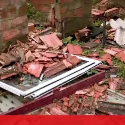 Grávida de sete meses fica sem apoio após mau tempo