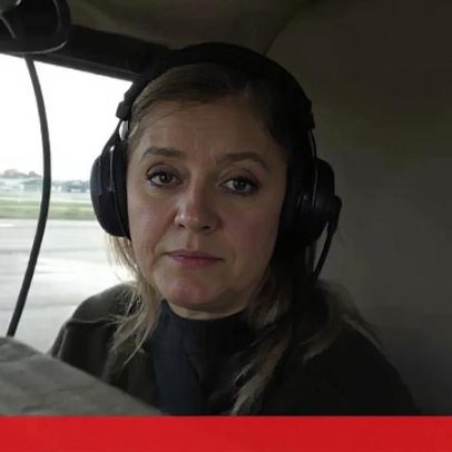 Equipa da CMTV sobrevoa o Tejo de helicóptero para mostrar efeitos do mau tempo