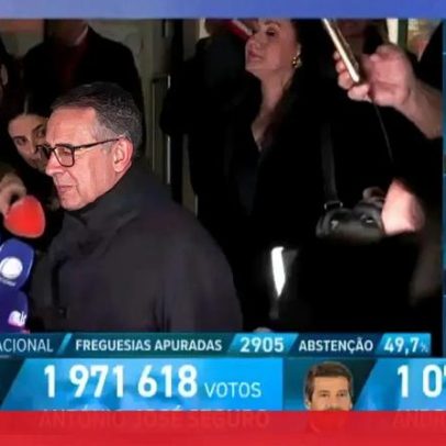 António José Seguro reage pela primeira vez agradecendo ao povo português