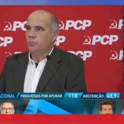 PCP celebra derrota de Ventura como notícia e pede a Seguro que defenda a Constituição