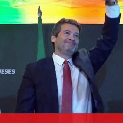 André Ventura reage à derrota em direto