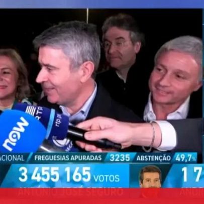 José Luís Carneiro chega às Caldas da Rainha, quartel-general de António José Seguro