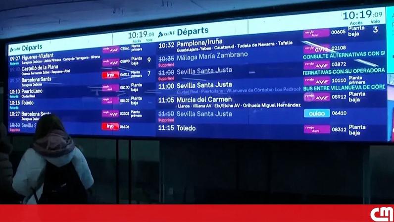 Maquinistas iniciam greve de três dias em Espanha