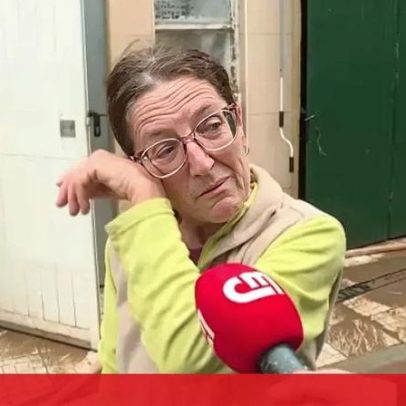 Mulher de Leiria relata destruição da casa causada pela água da chuva