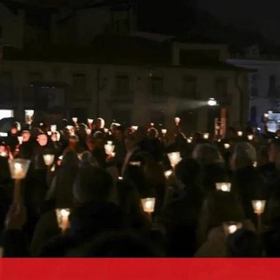 Leiria realiza vigília em homenagem às vítimas da depressão Kristin