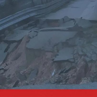Estrada em Leiria fechada devido ao mau tempo