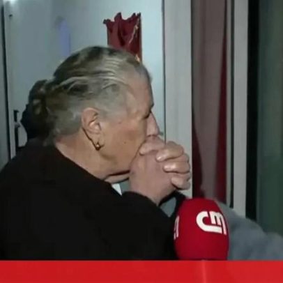 Idosa teme inundações no Mondego e ora para que diques não rebentem