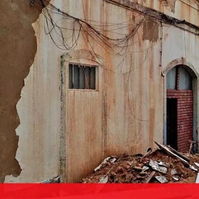 Sede do PCP em Portimão ruiu devido às tempestades