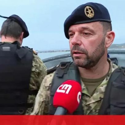 CMTV acompanha operação de fuzileiros na aldeia isolada de Ereira