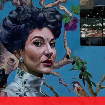 Mural de Maria Callas eleito a melhor obra de arte urbana do mundo
