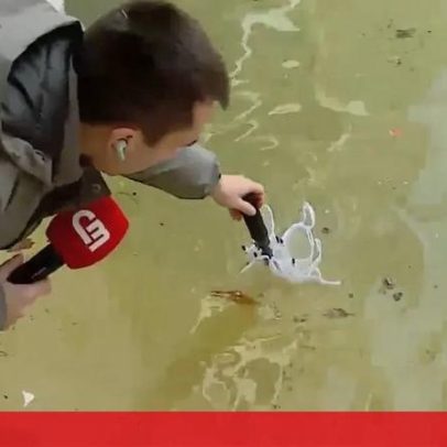 Jornalista da CMTV mostra casas e espaços exteriores inundados em Coimbra
