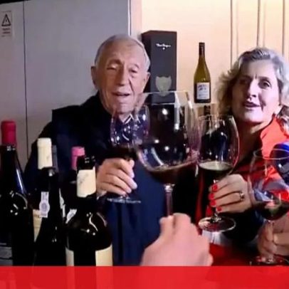 Marcelo brinda aos conimbricenses e elogia Ana Abrunhosa em Coimbra