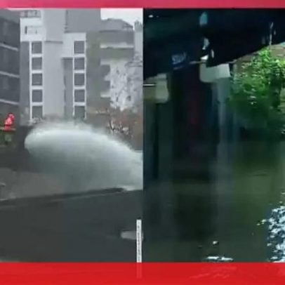 Cheia centenária descartada, porém alerta máximo permanece em Coimbra