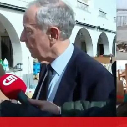 Marcelo Rebelo de Sousa visita Alcácer do Sal após inundações