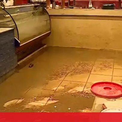 Docas de Coimbra continuam alagadas; comerciantes enfrentam danos