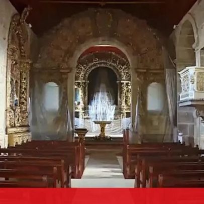 Muro em risco de queda causa 100 mil euros de prejuízos e Igreja de Arco de Baúlhe fecha
