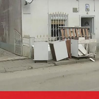 Habitação em Alcácer do Sal inundada até ao teto por mau tempo