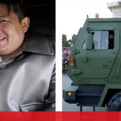 Kim Jong-un supervisiona lançadores de foguetes com capacidade nuclear