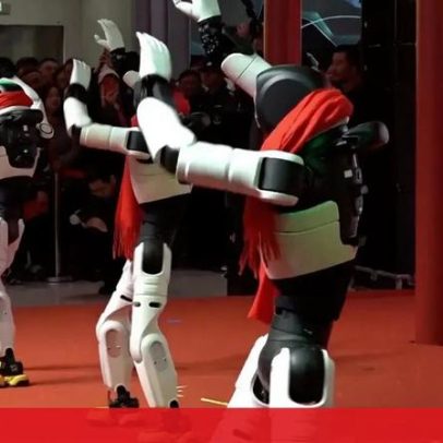 Robôs com IA celebram Ano Novo Lunar na China